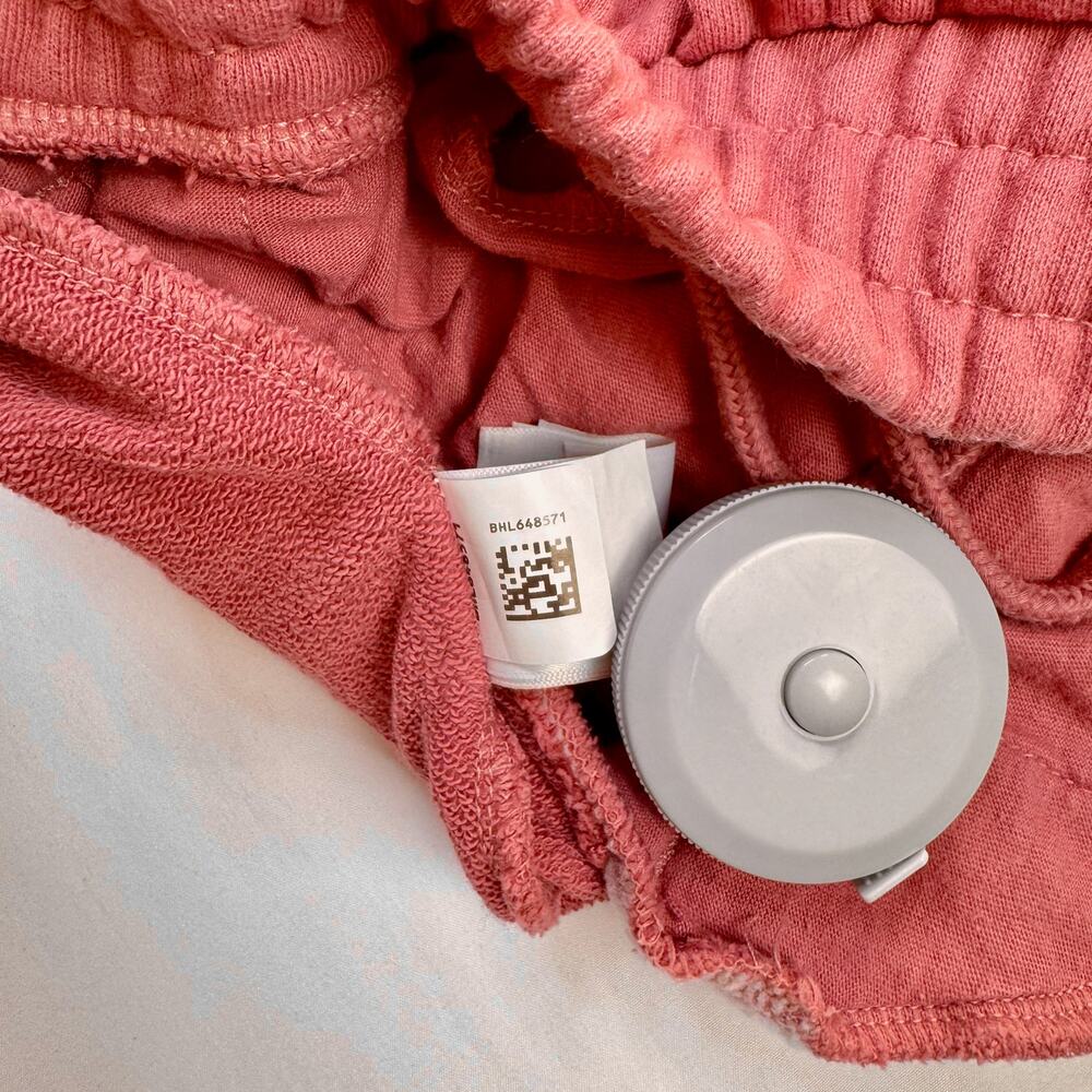 North Face Drawstring Jogger Sweatpants Women’s XS Pink 100% Cotton Cozy Gym - Picture 12 of 14